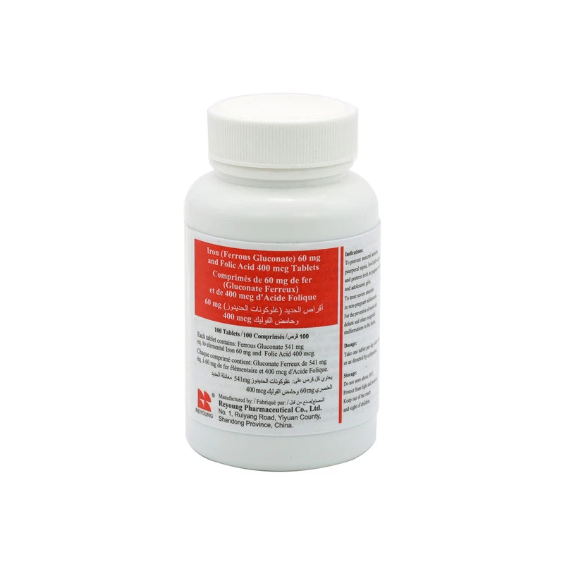Ferrous Gluconate Folic Acid Tablets